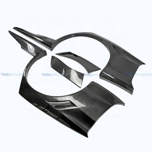 Pour Mitsubishi Lancer Evolution EVO 7 8 9 CT9A 2001-2007, kit de carrosserie large en fibre de carbone style VTX, extension d'aile arrière, élargisseur d'arche de roue - Product Image 5