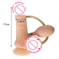 Dildo Inflable Expandible con Bomba, Masajeador Anal, Juguetes Sexuales para Adultos