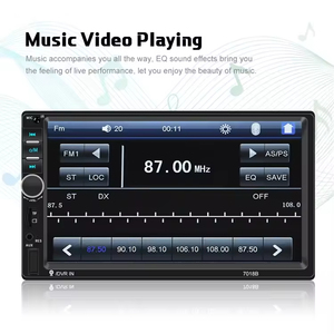 Estéreo para Auto 2DIN con Pantalla Táctil de 7 Pulgadas, Reproductor MP5, Bluetooth, USB, AUX, Múltiples Interfaces, Venta al Por Mayor, Inventario Europeo - Product Image 4