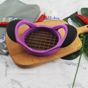 Meilleure vente d'ustensiles de cuisine ergonomiques à poignée souple Gadgets de cuisine de sécurité accessoire outil à friser les légumes coupe-frites - Product Image 6