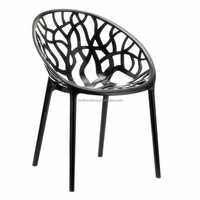 Chaise en PP, chaise en plastique moderne, chaise de salle à manger de loisirs, meilleure vente