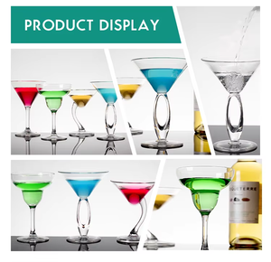 Custom Label Acrylic Wine <strong>Glasses</strong> Unbreakable PC Reusable Heat Resistant Commercial Cruise Ship Restaurant bar Cocktail <strong>Glass</strong> - Product Image 3