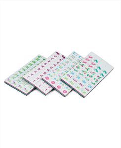 Stock US, Ensemble de <span class=keywords><strong>Mahjong</strong></span> américain avec 160 tuiles, Tuiles de <span class=keywords><strong>Mahjong</strong></span> Omy, Tuiles de <span class=keywords><strong>Mahjong</strong></span> américaines personnalisées à 4 couches, <span class=keywords><strong>Mahjong</strong></span> de luxe en acrylique - Product Image 6