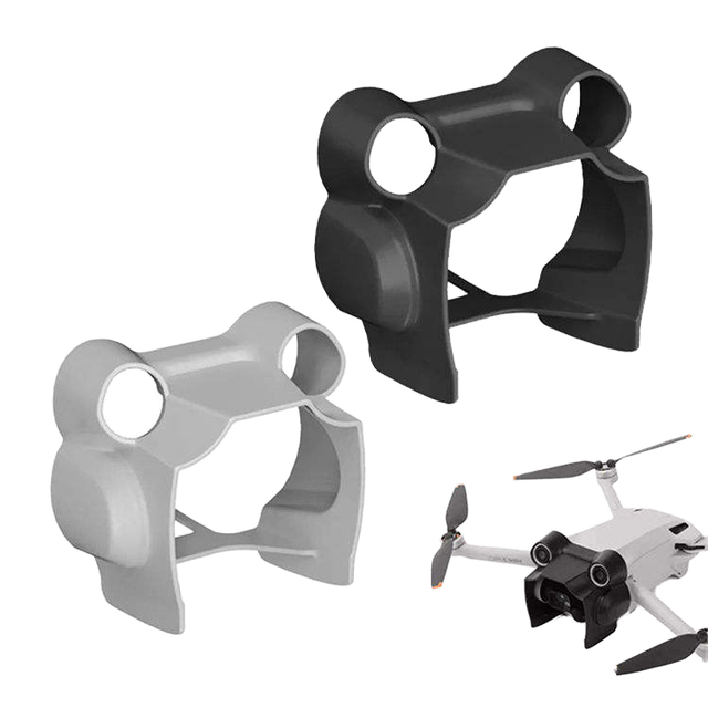 STY Mini 3 Pro for Compatible PC Material Anti-Glare Lens Hood and Gimbal Protective Cover