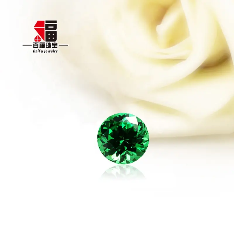 Baifu Groene Steen Edelsteen Natuurlijke Emerald