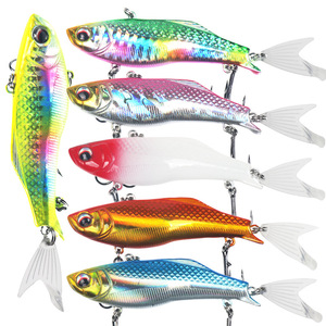 เหยื่อปลอม Vibra Lure แบบจมน้ำ น้ำหนัก 8.5 กรัม-16 กรัม สำหรับตกปลาทะเล เช่น ปลากะพง ปลาทู ปลาหัวดำ ตีไกล - Product Image 1