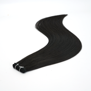 Extensiones de Cabello Humano Europeo Teñido en Color Marrón Balayage, Cutícula Intacta, Remy, Doble Trama a Máquina, 50g - Product Image 4