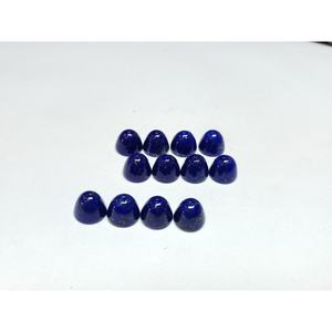 Cabochon naturel de 8,5 mm en lapis-lazuli de qualité supérieure, pierre précieuse en vrac - Product Image 3