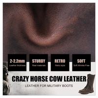 Bolso Bandolera de Cuero Crazy Horse Vintage para Hombre, Bolso de Hombro de Gran Capacidad, Bolso Mensajero Lateral de Cuero de Lujo
