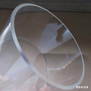 Renkli ve şeffaf akrilik tüp, mimari modeller ve dekor için cilalı biter akrilik boru Pmma tüp - Product Image 4