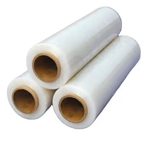 <b>Clear</b> Stretch Film 450mm Width 20mic Thickness 270m Length 2.3kg G.W. Rolls Hand <b>Wraps</b> for Pallet Wrapping - Product Image 2
