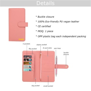 Yihe, la cartera más vendida para mujer, 6 colores, pequeños bolsos de mano de cuero saffiano para <span class=keywords><strong>Hobonichi</strong></span> Weeks/Mega, ideal para regalo - Product Image 5