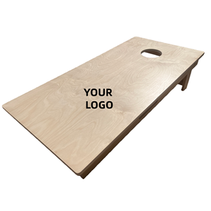 Gioco di Lancio Cornhole Personalizzato DM per Esterni, Tavola in Legno di Pino da 48'' con Sacchi di Sabbia, Gioco Sportivo da Giardino per Adulti - Product Image 2