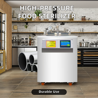 Stérilisateur automatique à bain-marie haute pression pour la désinfection alimentaire et la stérilisation sous vide des sachets