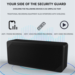 Dispositivo Profesional de Bloqueo de Sonido Ultrasónico con Formato USB WAV, Anti-Grabación de Audio para Reuniones, Conversaciones VIP, Seguridad Remota - Product Image 5