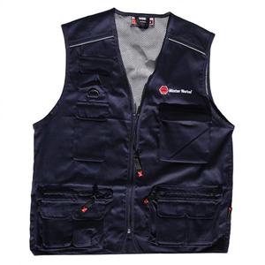 MISTER WORKER-Gilet de travail bleu marine professionnel MWBR-0006-01-EAN 0738097869940 VESTES DE TRAVAIL VESTES D'ÉTÉ SOFTSHELL - Product Image 1