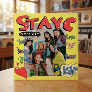 อัลบั้มซิงเกิลชุดที่ 2 ของวง STAYC [STAYDOM] อัลบั้มซีดี KPOP เกาหลีของแท้ - Product Image 5