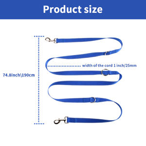 <span class=keywords><strong>Collier</strong></span> et <span class=keywords><strong>laisse</strong></span> en Nylon doux pour chiens, fournitures pour animaux de compagnie, <span class=keywords><strong>collier</strong></span> robuste, avec boucle, Logo, personnalisé - Product Image 4