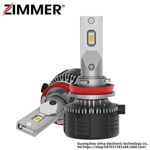 Zimmer E55 siêu sáng tự động <span class=keywords><strong>Led</strong></span> Đèn Pha 6000K màu <span class=keywords><strong>LED</strong></span> xe đèn bóng đèn - Product Image 2