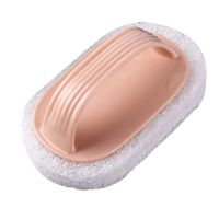 Brosse de nettoyage de cuisine multifonctionnelle en nylon écologique à bas prix avec manche coloré pour la Chine