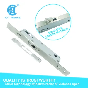 KEYI Security Double Hook Spring Bolt Lock Body High Quality Sliding Door Mortise Lock Body