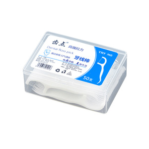 ไหมขัดฟันแบบใช้แล้วทิ้ง 50 ชิ้น ความแข็งแรงสูง - Product Image 1