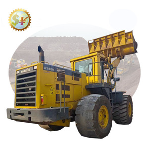 Chargeur sur pneus Komatsu d'occasion 600-3 Chargeur frontal haute performance 9 tonnes wa600 wa500 WA470 chargeur bon marché - Product Image 1