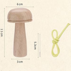 Ensemble de réparation de champignons à repriser Aiguilles à tapisserie à pointe courbée en aluminium émoussé simples pour la réparation et la couture à domicile - Product Image 3