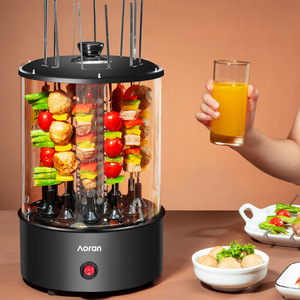 Piccola macchina elettrica per interni a griglia verticale per uso domestico in acciaio al carbonio e <span class=keywords><strong>alluminio</strong></span> Barbecue senza fumo per agnello per alberghi - Product Image 3