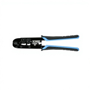 Herramienta de crimpado de red 8P 6P RJ45 RJ12 con mango de agarre suave para cable de Ethernet y teléfono - Product Image 5