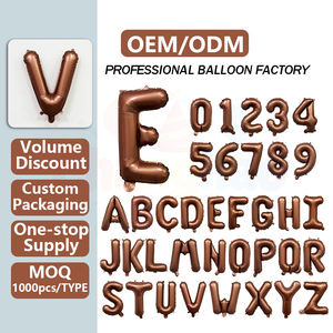 <span class=keywords><strong>ราคา</strong></span>โรงงาน ลูกโป่งฟอยล์สี<span class=keywords><strong>ช็อกโกแลต</strong></span>ขนาด 16 นิ้ว รูปตัวเลขและตัวอักษร แบบด้าน สไตล์เรโทร สำหรับตกแต่งงานวันเกิด - Product Image 1