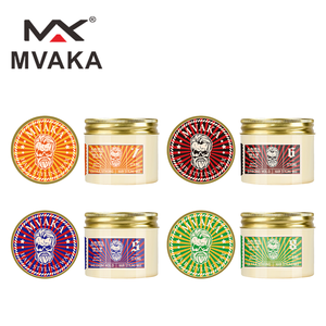 MVAKA 아쿠아 헤어 스타일링 왁스 강력 고정 크림 프라이빗 라벨 헤어 스타일링 왁스 유기농 엑스트라 홀드 펌 페이스트 남성용 - Product Image 5