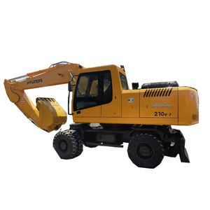 รถขุดล้อยางฮุนได 210w-7 มือสอง รถขุด 210 รถขุดแบบเคลื่อนที่ได้ ขาย - Product Image 1