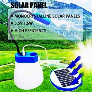 Lampada da Campeggio di Emergenza Guangqing, Ricaricabile USB e <span class=keywords><strong>Solare</strong></span>, LED per Esterni IP65 Dimmerabile, Certificata CE RoHS - Product Image 4