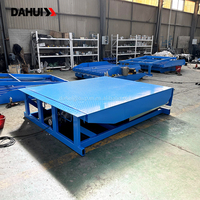 Niveleur de quai de 8 tonnes, conception à transition fluide, niveleur de quai fixe, rampe de chargement hydraulique, plateforme