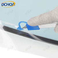 DCHOA Tapis de découpe en caoutchouc souple pour film PPF, outils de découpe pour film teinté et protection de peinture automobile