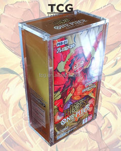 Haute qualité TCG acrylique Bandai NDAI ONE PIECE jeu de cartes Booster Premium vitrine-meilleure boîte de PRB-01 - Product Image 5