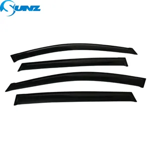 Déflecteurs de fenêtre noirs acryliques pare-soleil pare-pluie pour Toyota Rav4 2013 2014 2015 2017 2018 accessoires extérieurs de voiture