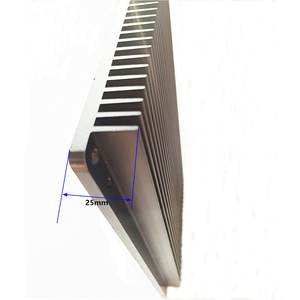 Dissipador de Calor Diablo QB648 para Placa de Luz LED de Cultivo 100-180W, 1.8kg, Classificação IP66, Liga de Alumínio Anodizado Preto, Garantia de 3 Anos - Product Image 3