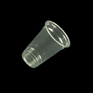 Disposable transparent thickened plastic cold drink cup has strong toughness