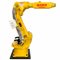 Bras robotique industriel de haute précision à 6 axes, charge utile de 12 kg, pour soudage, manutention, palettisation, préhension et pose, systèmes d'automatisation, moteur