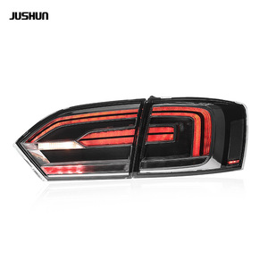 Feux arrière à LED Jushun pour Volkswagen Sagitar Mk6 12V, version rouge, noir, blanc, clignotants séquentiels, feux de jour - Product Image 2