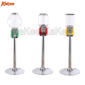 Mã thông báo chấp nhận gumball Quả cầu vòng kẹo Nhà cung cấp máy bóng bouncy với Chrome hiển thị đứng - Product Image 5