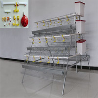 Cage à poules de type A de haute qualité, neuve, en acier galvanisé, capacité de 100 poules, design durable, garantie de 5 ans