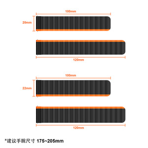 <span class=keywords><strong>Bracelet</strong></span> de montre intelligent de sport <span class=keywords><strong>Bracelet</strong></span> magnétique en Silicone bicolore 20mm 22MM pour samsung Watch 7 6 xiaomi Watch S3 2 - Product Image 3
