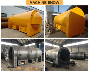 Yatay tip sert odun kömür karbonlaştırma sobası fırını/ahşap kömür yapma makinesi - Product Image 5