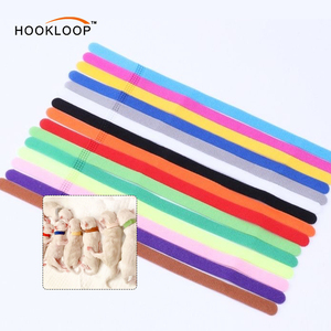 ปลอกคอสัตว์เลี้ยงหลากสีแบบขายส่ง พร้อมสายรัดแบบปรับความยาวได้ด้วยแถบตีนตุ๊กแก - Product Image 6