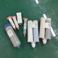 Matériau d'interface thermique 1,2-8,0 W/mk Gel thermique bicomposant pour dissipateurs de chaleur de puces électroniques haute puissance