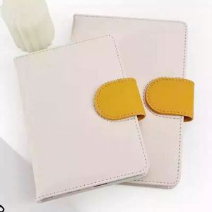 Cuaderno de Bolsillo A6 Exquisito de Alta Gama para Negocios, Cuaderno Pequeño Portátil con Hebilla, Páginas Interiores con Líneas Horizontales y Puntos, Personalizable - Product Image 3