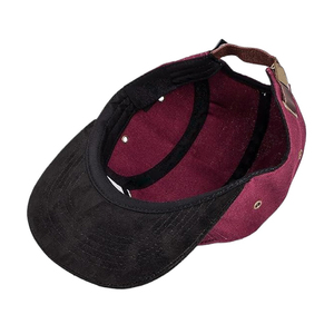 Logotipo de impresión personalizado Sombrero portátil de cinco paneles Gorra de campamento para correr 5 paneles con cierre a presión - Product Image 6